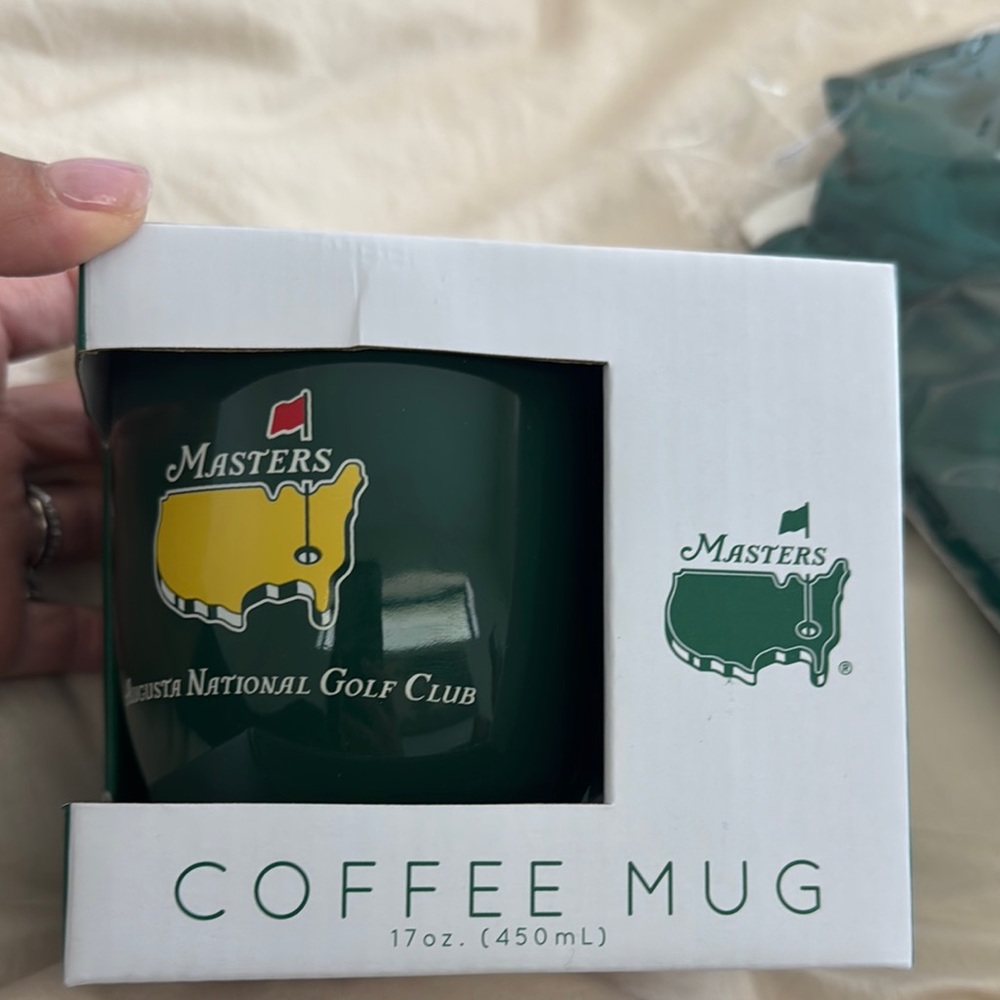 Masters Augusta National Golf Club Green Coffee Mug